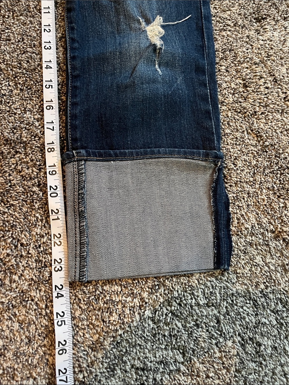 Kut from the Kloth Cropped Cuffed Jeans Capri - Picture 3 of 11